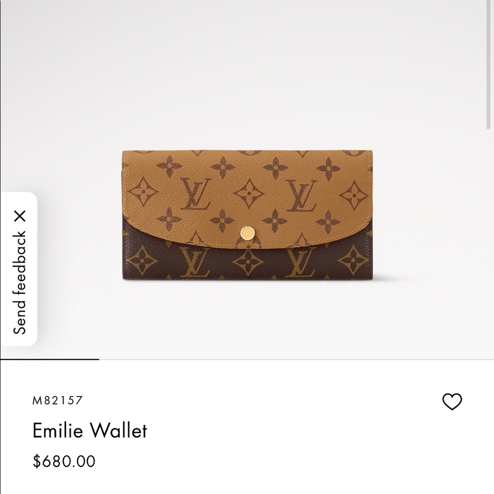 LV Emilie Wallet